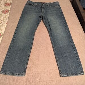 Lee Men's Straight Fit Blue Jeans 38X30